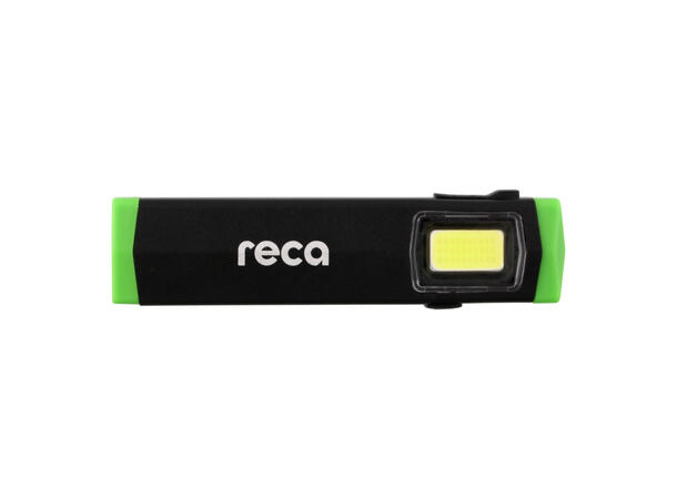 RECA ARBEIDSLAMPE R300 SMART 300 LUMEN OPPLADBAR 500LUMEN BOOST 