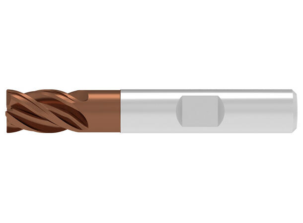 Ceratizit SC-UNI.H-SA.3,0.40°.Z4.F.HB.K HPC CARBIDE END MILL WITH EDGE BREAK 